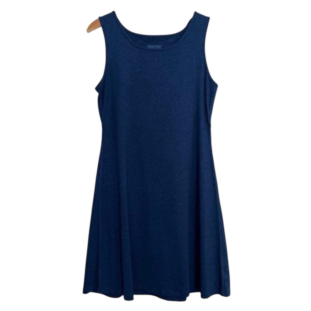 Patagonia seabrook outdoor Tank A-line sleeveless dress  UPF 50 travel blue XS
